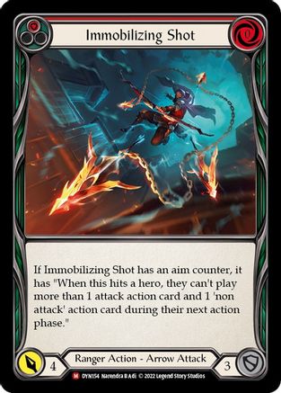 Image of Immobilizing Shot [DYN154] (Dynasty)  Rainbow Foil
