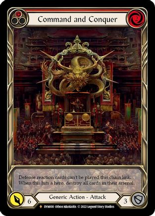 Image of Command and Conquer [DYN000] (Dynasty)  Cold Foil
