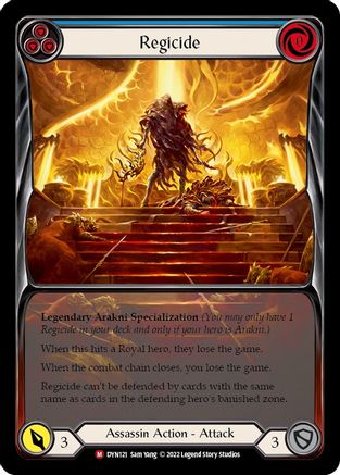 Image of Regicide (Extended Art) [DYN121] (Dynasty)  Rainbow Foil