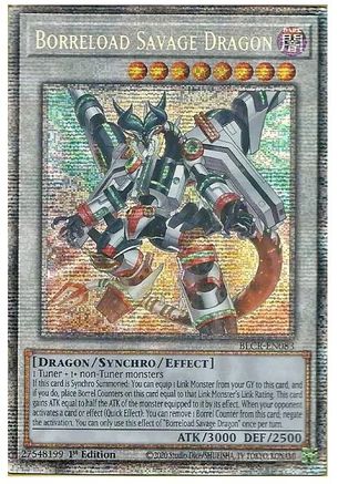 Image of Borreload Savage Dragon [BLCR-EN083] Starlight Rare