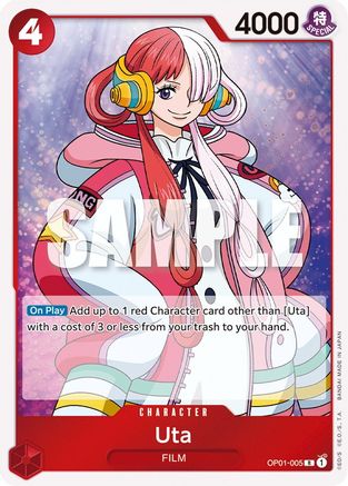 Image of Uta (OP01-005) - Romance Dawn