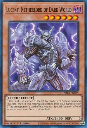 Image of Lucent, Netherlord of Dark World [SR13-EN005] Common