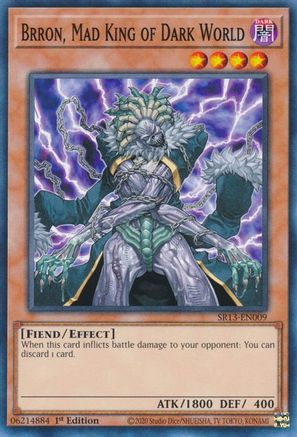 Image of Brron, Mad King of Dark World [SR13-EN009] Common