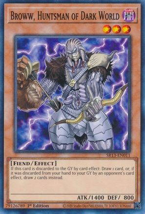 Image of Broww, Huntsman of Dark World [SR13-EN011] Common