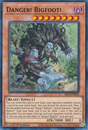 Image of Danger! Bigfoot! [SR13-EN018] Common