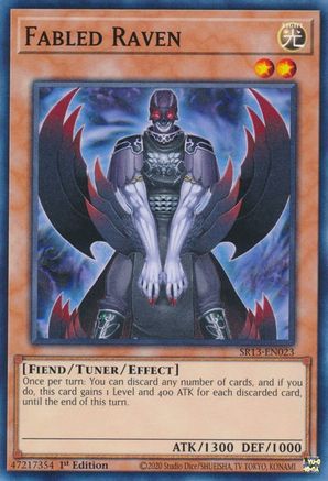 Image of Fabled Raven [SR13-EN023] Common