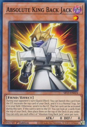 Image of Absolute King Back Jack [SR13-EN024] Common