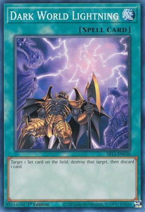 Image of Dark World Lightning [SR13-EN030] Common