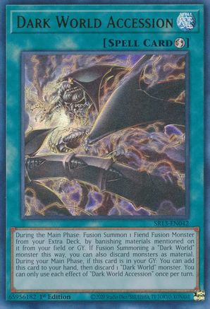 Image of Dark World Accession [SR13-EN042] Ultra Rare