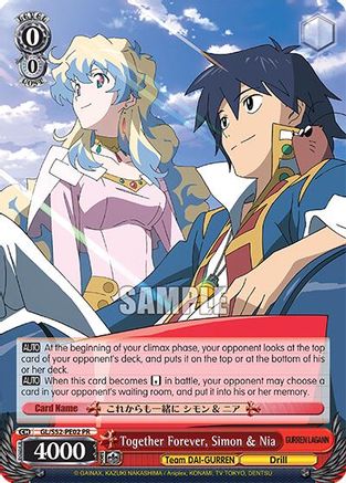 Image of Together Forever, Simon & Nia (Anime Expo 2018) [Promotional Cards]