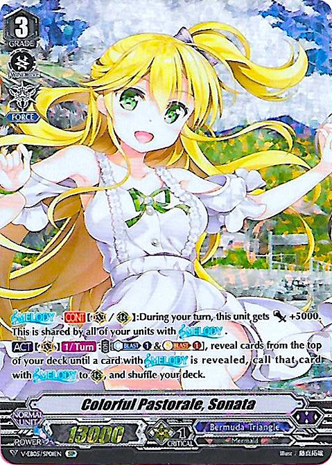 Image of Colorful Pastorale, Sonata (V-EB05/SP01EN) [Primary Melody]
