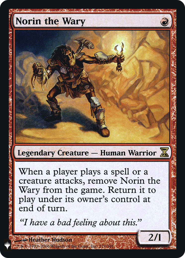 Image of Norin the Wary [Mystery Booster]