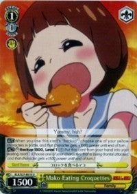 Image of Mako Eating Croquettes (KLK/S27-E010 U) [KILL la KILL]