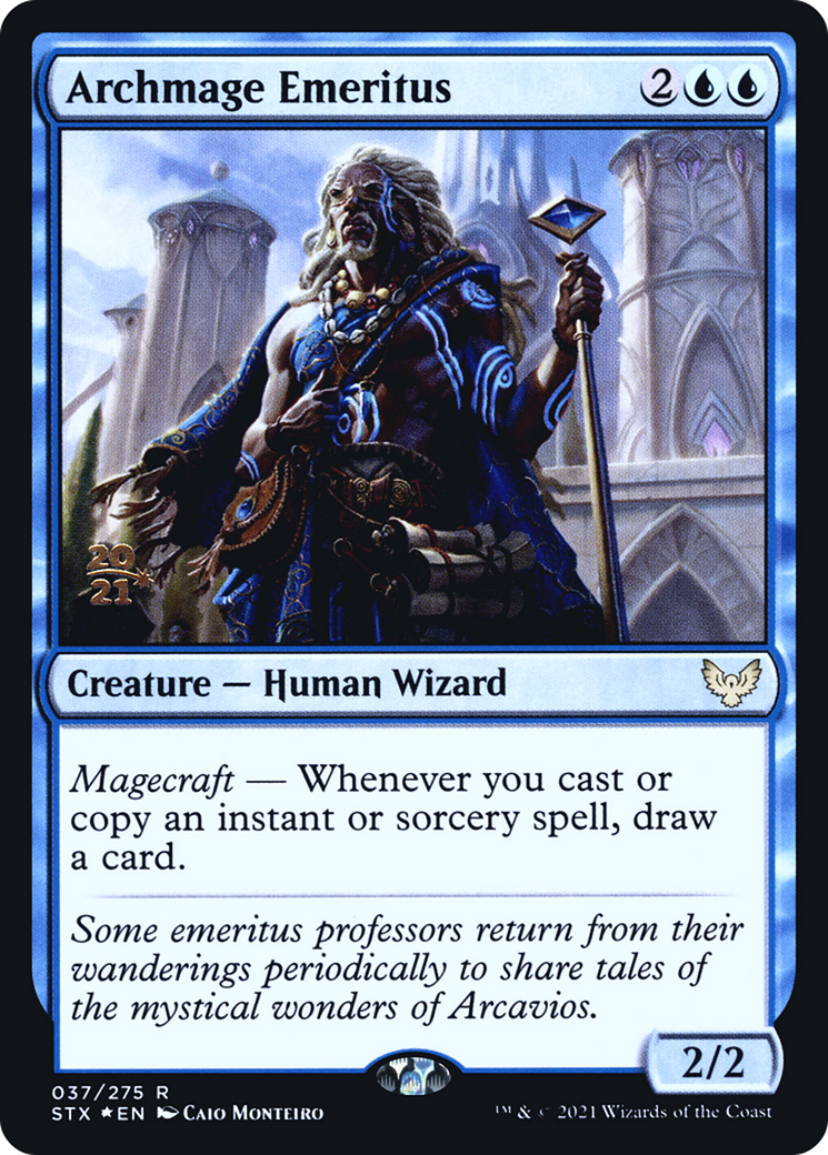 Image of Archmage Emeritus [Strixhaven: School of Mages Prerelease Promos]
