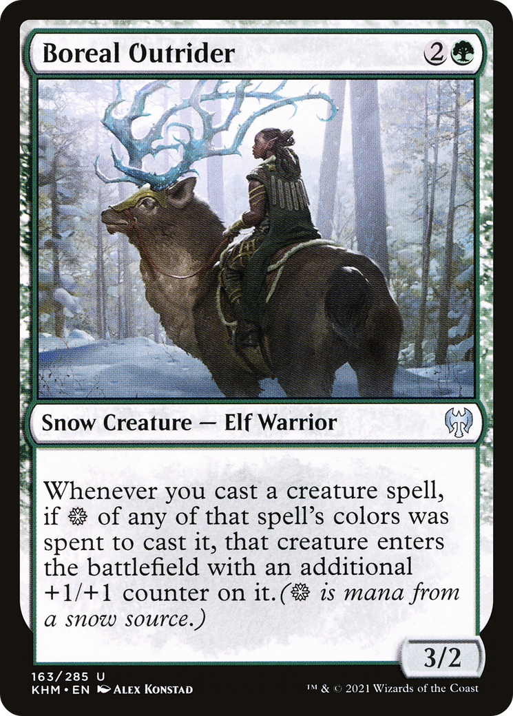 Image of Boreal Outrider [Kaldheim]