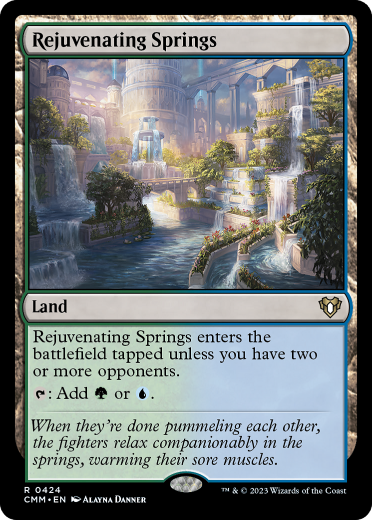 Image of Rejuvenating Springs [Commander Masters]