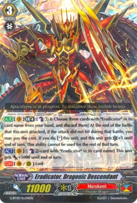 Eradicator, Dragonic Descendant (G-BT09/Re:04EN) [Divine Dragon Caper]