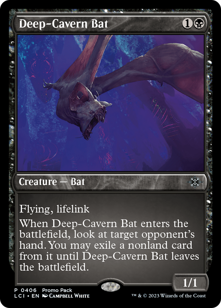 Image of Deep-Cavern Bat [The Lost Caverns of Ixalan Promos]
