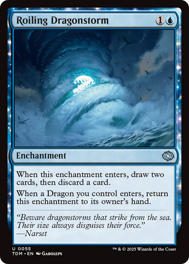 Image of Roiling Dragonstorm [Tarkir: Dragonstorm]