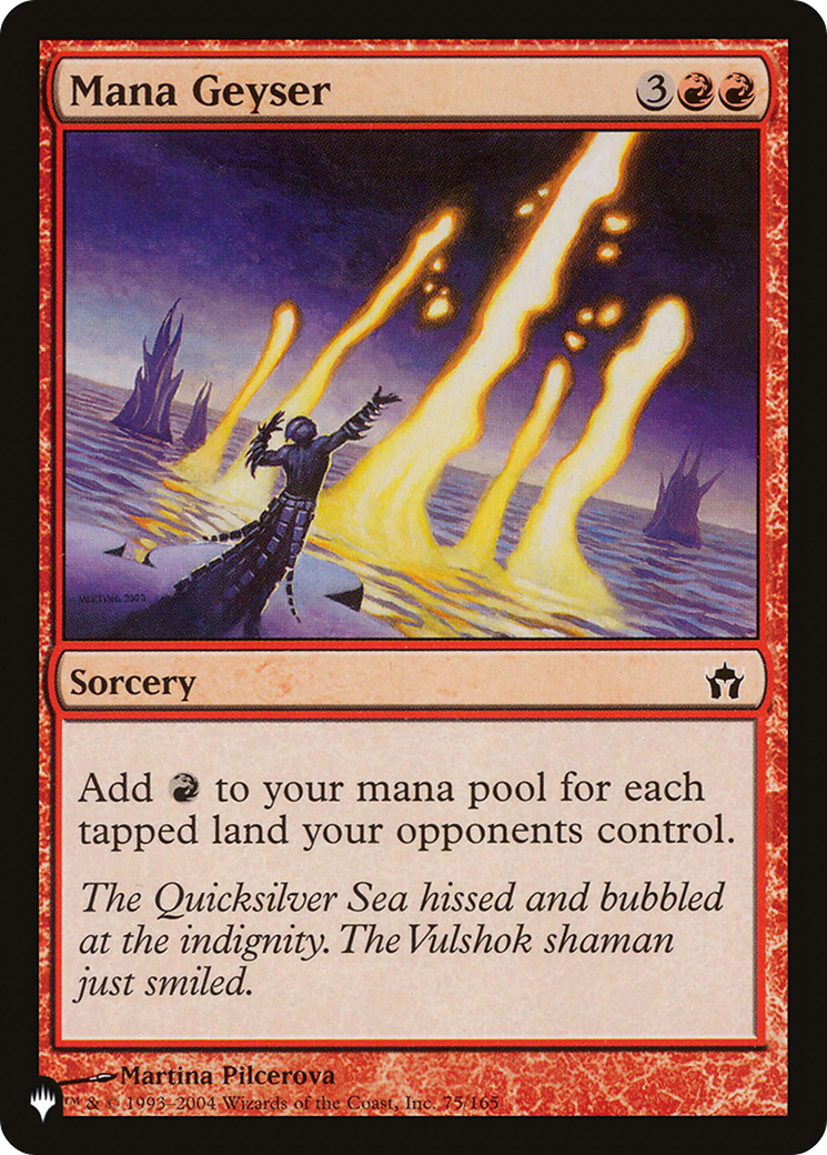Image of Mana Geyser [The List]
