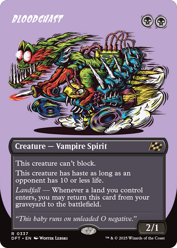 Image of Bloodghast (Borderless) [Aetherdrift]