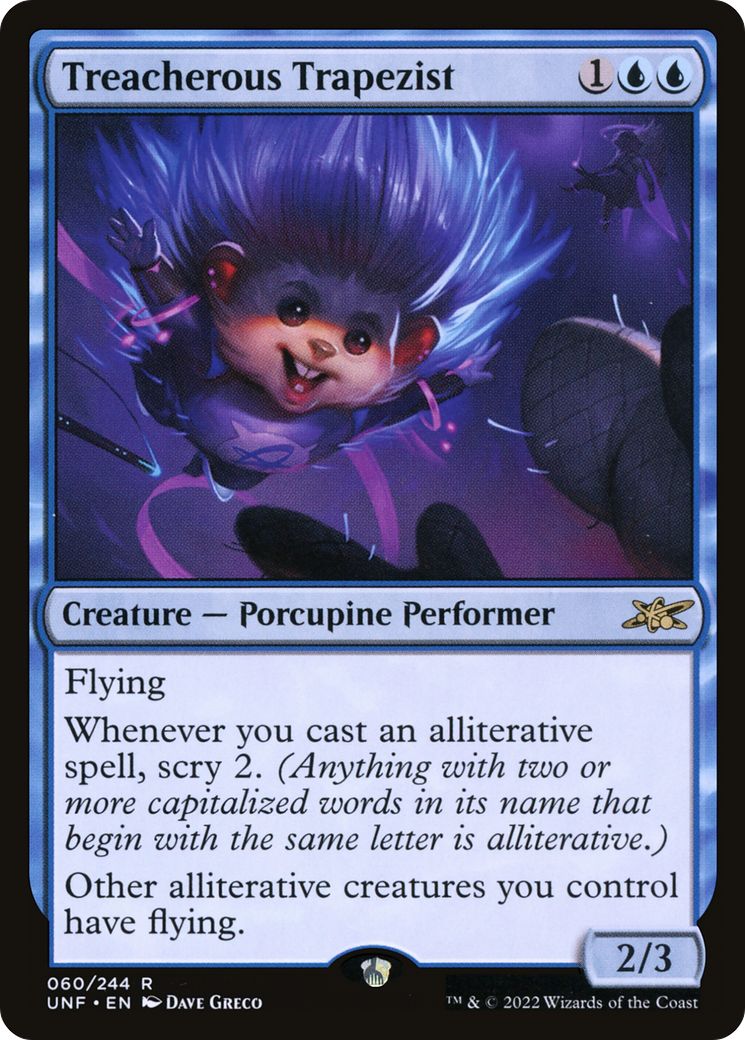Image of Treacherous Trapezist [Unfinity]