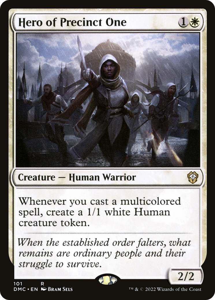 Image of Hero of Precinct One [Dominaria United Commander]