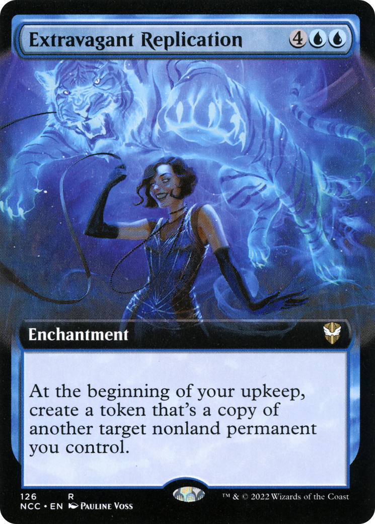 Image of Extravagant Replication (Extended Art) [Streets of New Capenna Commander]