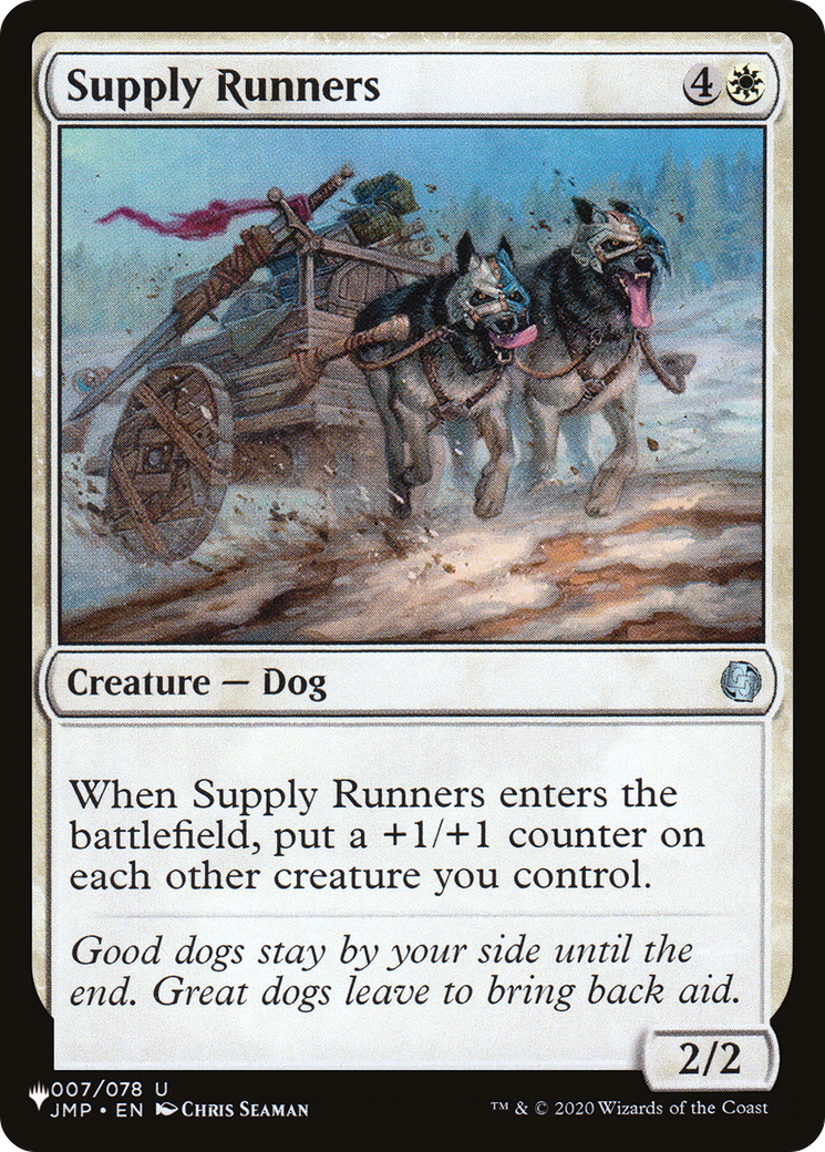 Image of Supply Runners [The List]