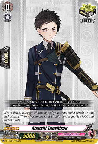 Atsushi Toushirou (D-TTD01/012EN) [Touken Ranbu: ONLINE 2021]