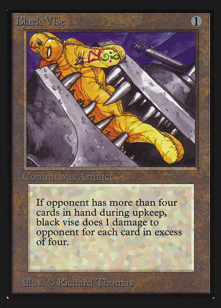 Image of Black Vise [International Collectors' Edition]