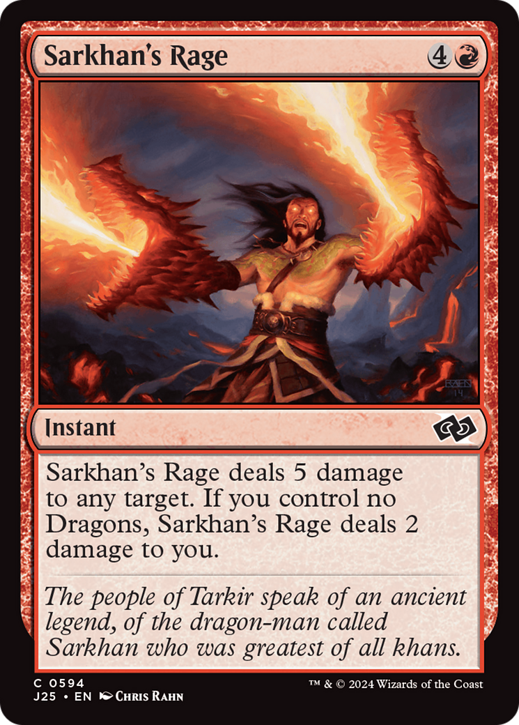 Image of Sarkhan's Rage [Foundations Jumpstart]