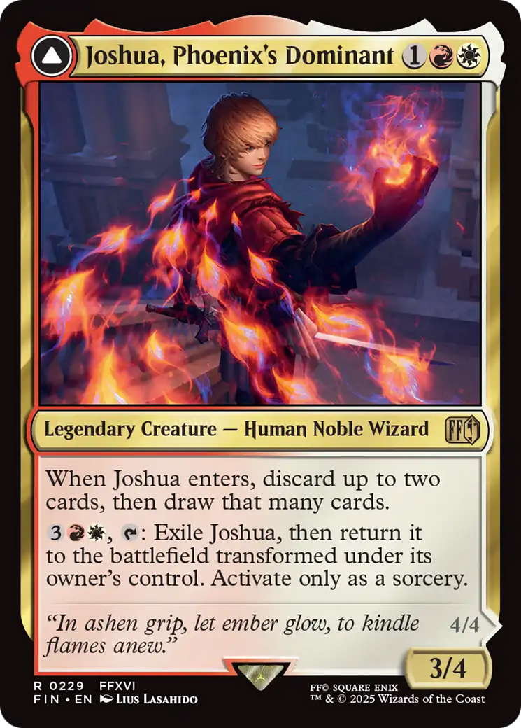 Image of Joshua, Phoenix's Dominant [FINAL FANTASY]