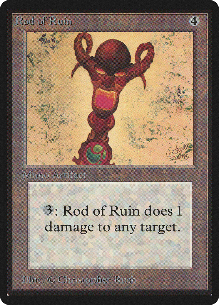 Image of Rod of Ruin [Beta Edition]