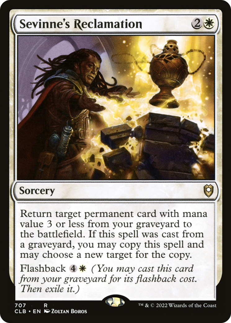Image of Sevinne's Reclamation [Commander Legends: Battle for Baldur's Gate]