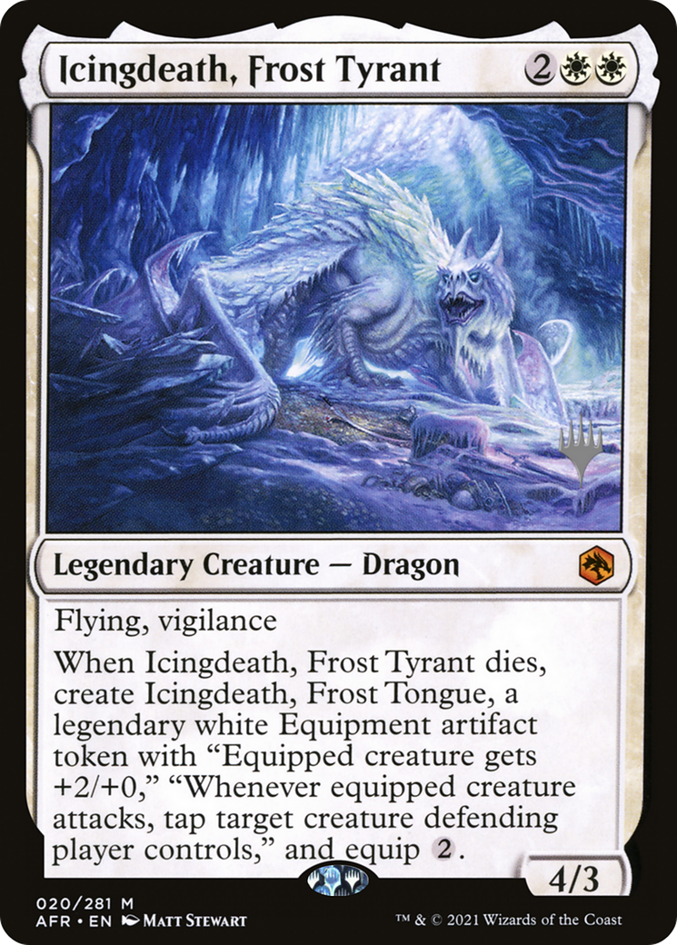 Image of Icingdeath, Frost Tyrant (Promo Pack) [Dungeons & Dragons: Adventures in the Forgotten Realms Promos]
