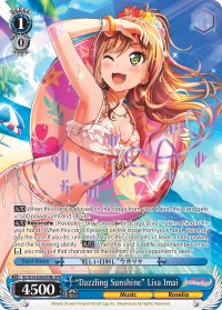 "Dazzling Sunshine" Lisa Imai (BD/W54-E086SPMb SPM) [BanG Dream! Girls Band Party!]