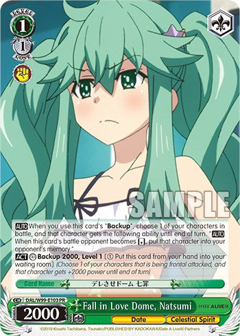Image of Fall in Love Dome, Natsumi [Date A Live Vol.2]