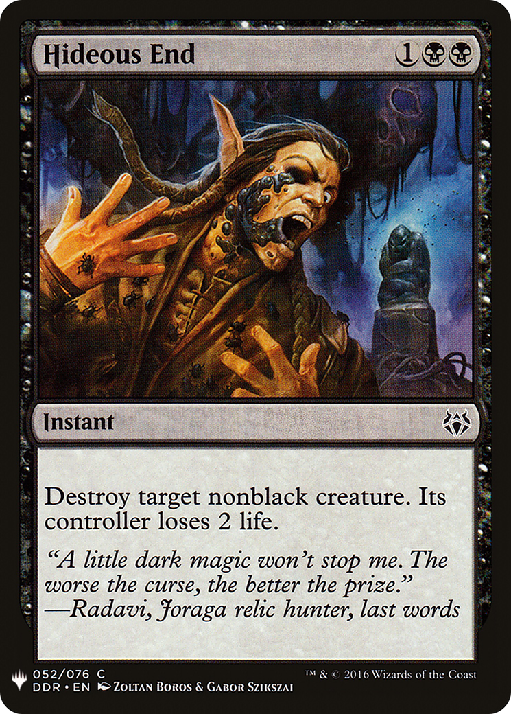 Image of Hideous End [Mystery Booster]