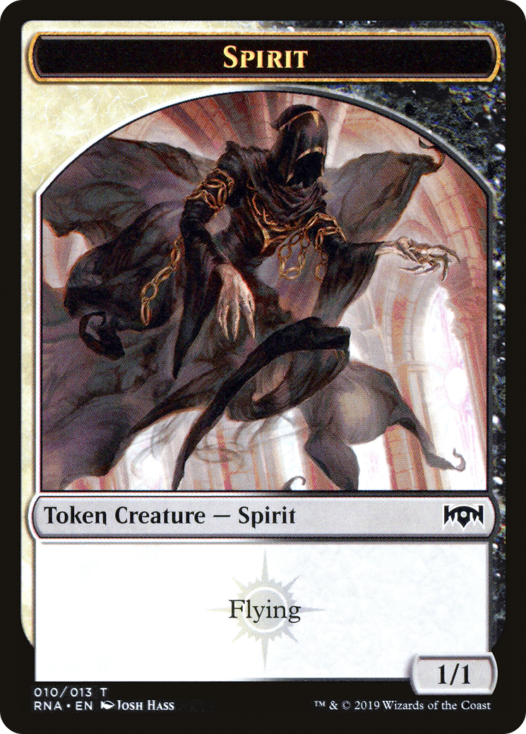 Image of Spirit Token [Ravnica Allegiance Tokens]