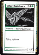 Golgari Death Swarm (2021 Edition) [Mystery Booster Playtest Cards]