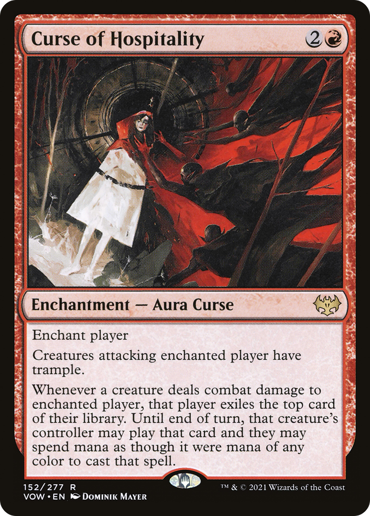 Image of Curse of Hospitality [Innistrad: Crimson Vow]
