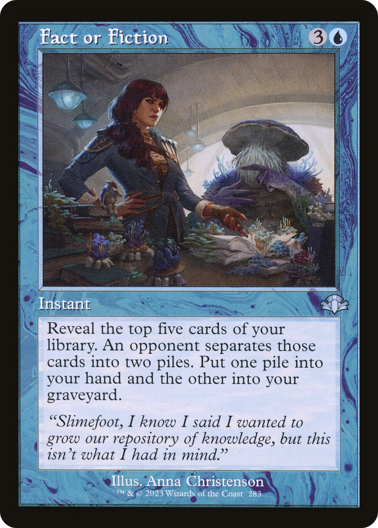 Image of Fact or Fiction (Retro) [Dominaria Remastered]