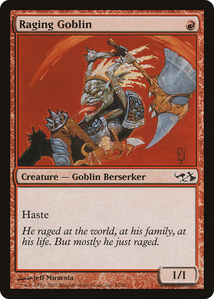 Image of Raging Goblin [Duel Decks: Elves vs. Goblins]