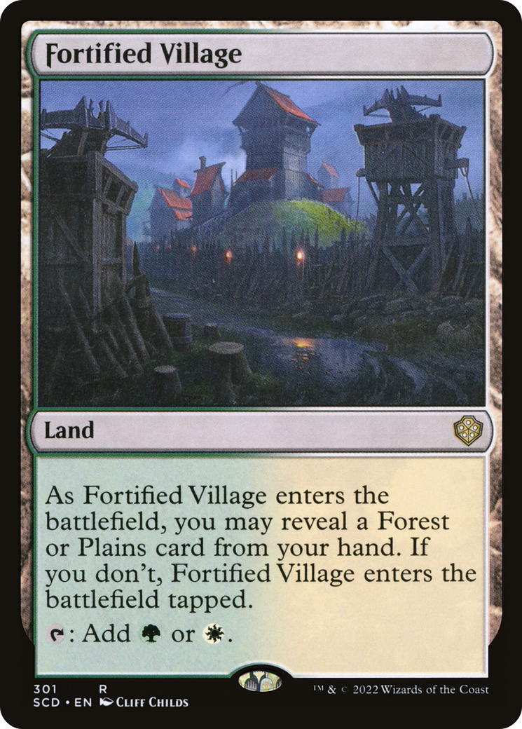 Image of Fortified Village [Starter Commander Decks]