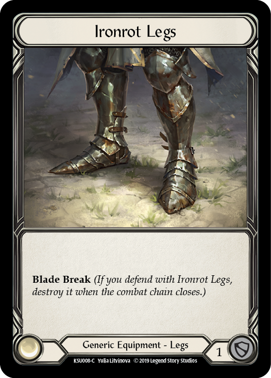 Image of Ironrot Legs [KSU008-C] (Katsu Hero Deck)  1st Edition Normal