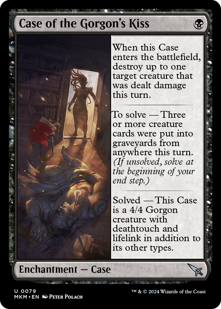 Image of Case of the Gorgon's Kiss (Red) [Murders at Karlov Manor]
