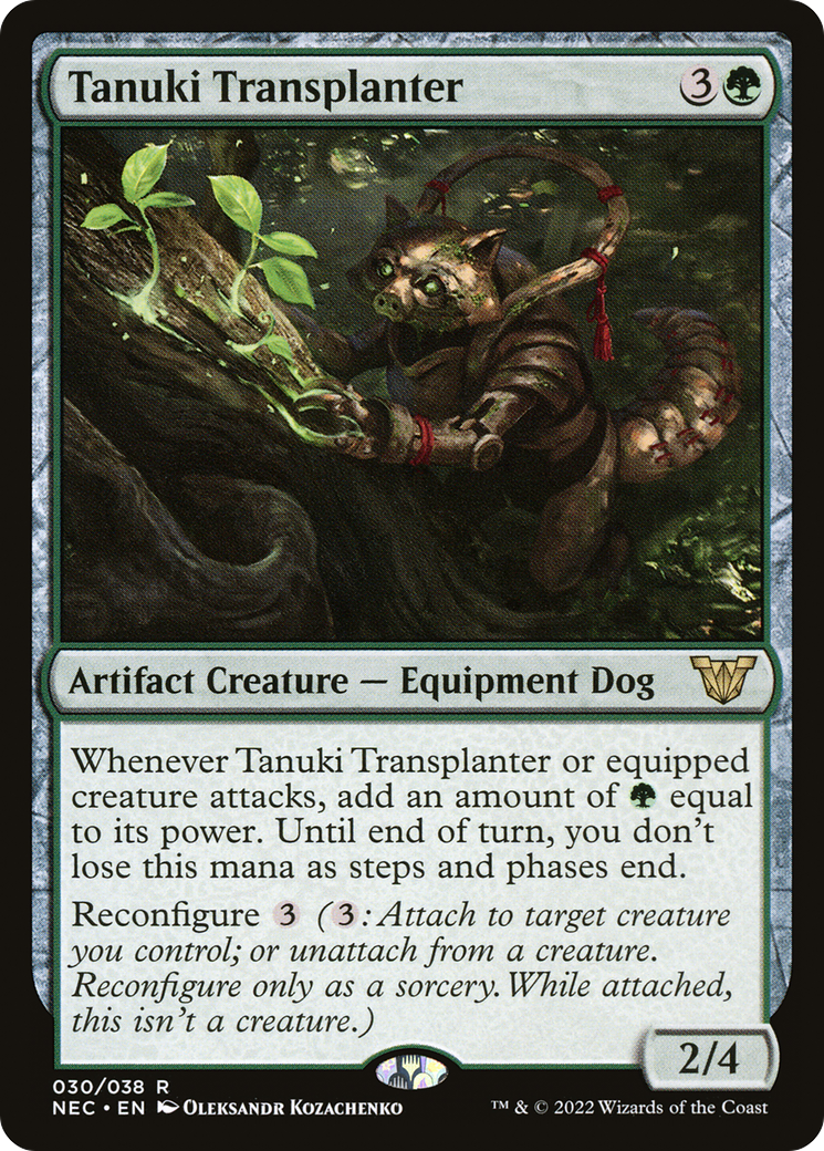 Image of Tanuki Transplanter [Kamigawa: Neon Dynasty Commander]