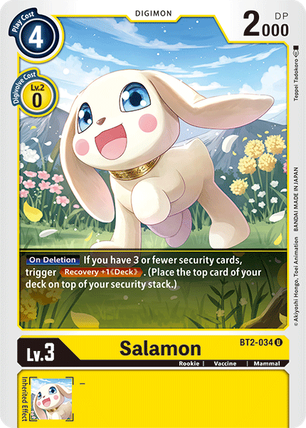 Image of Salamon [BT2-034] [Release Special Booster Ver.1.5]