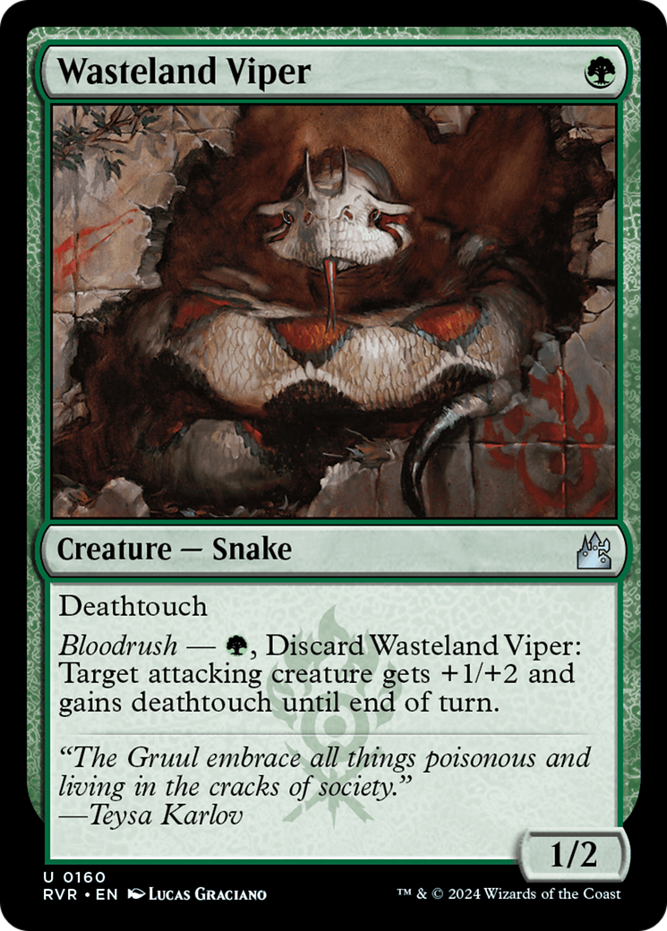 Image of Wasteland Viper [Ravnica Remastered]